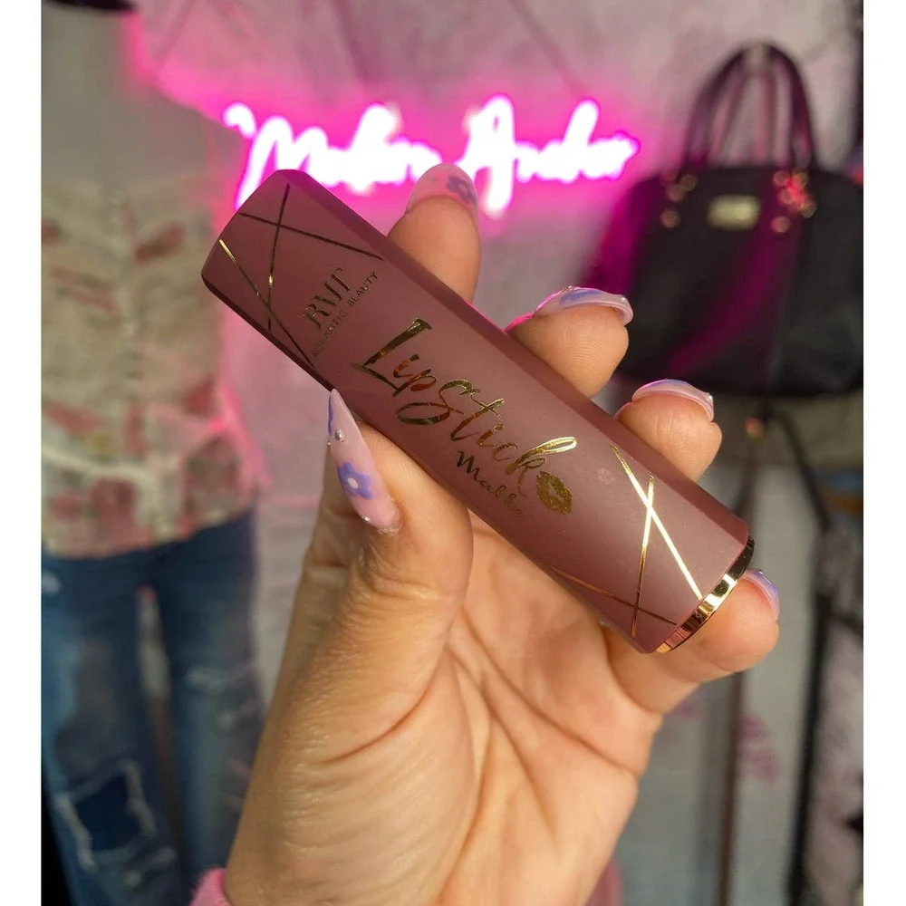 LAST ONE - NEW Click Bullet Nude Matte Lipstick by Romantic Beauty #20